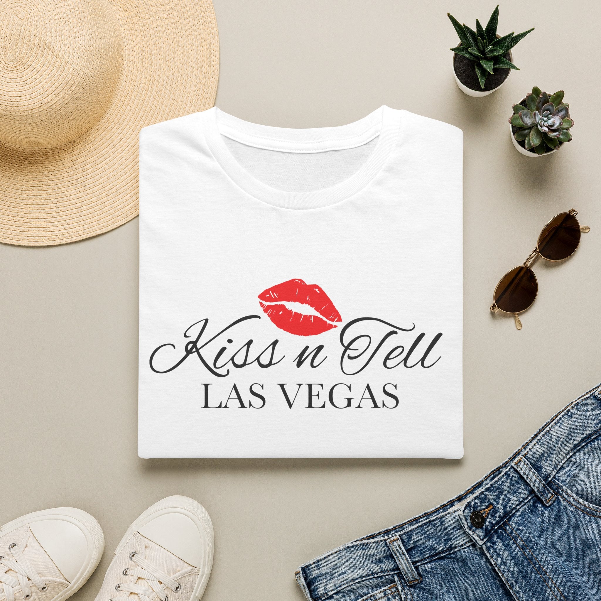 Kiss n Tell Las Vegas T-Shirt