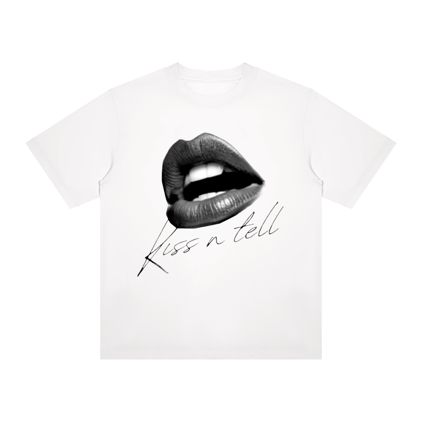 Kiss N Tell Crewneck T-Shirt