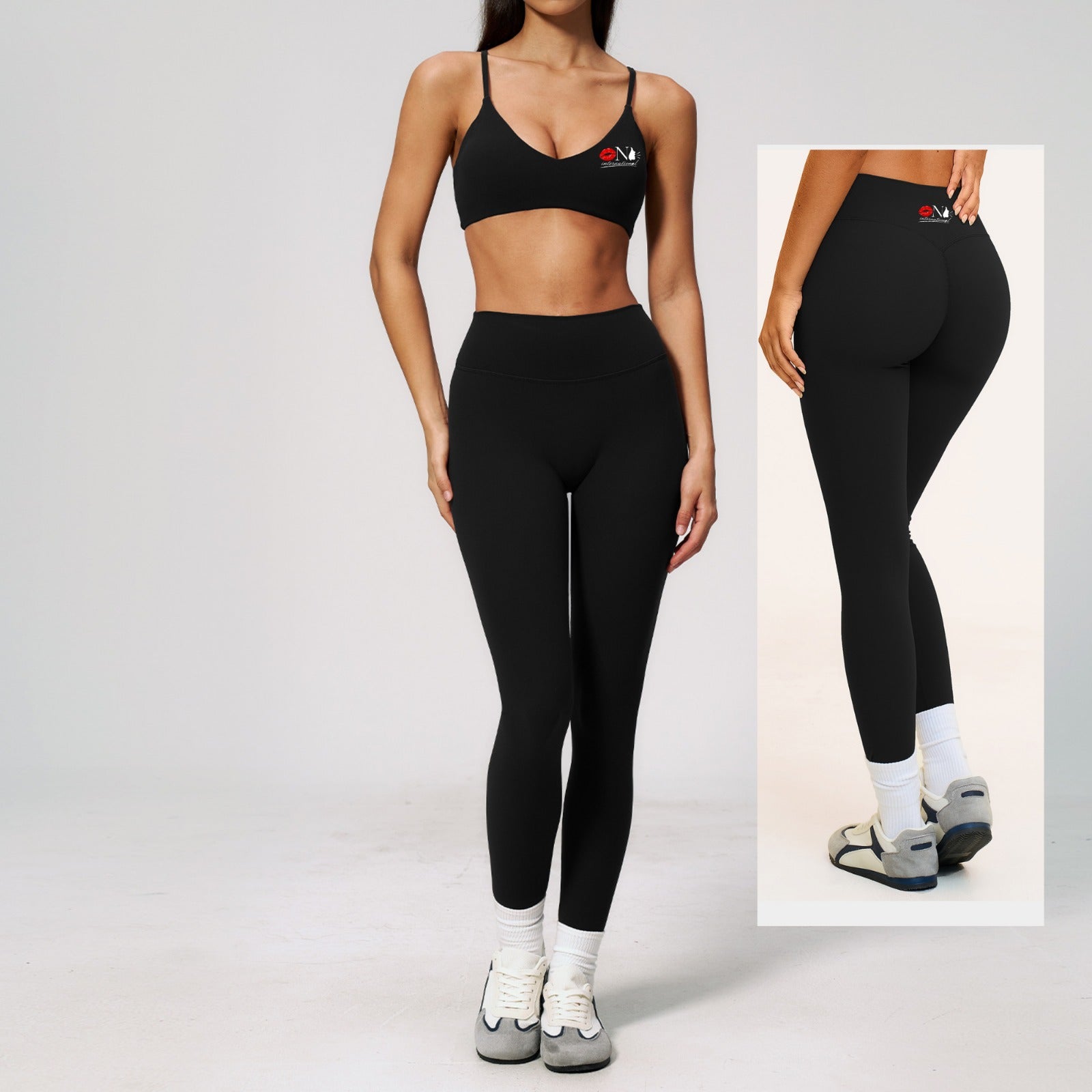 💋(Kissfit)💪🏿Leggings & Sports bra