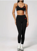 Leggings and sports bra