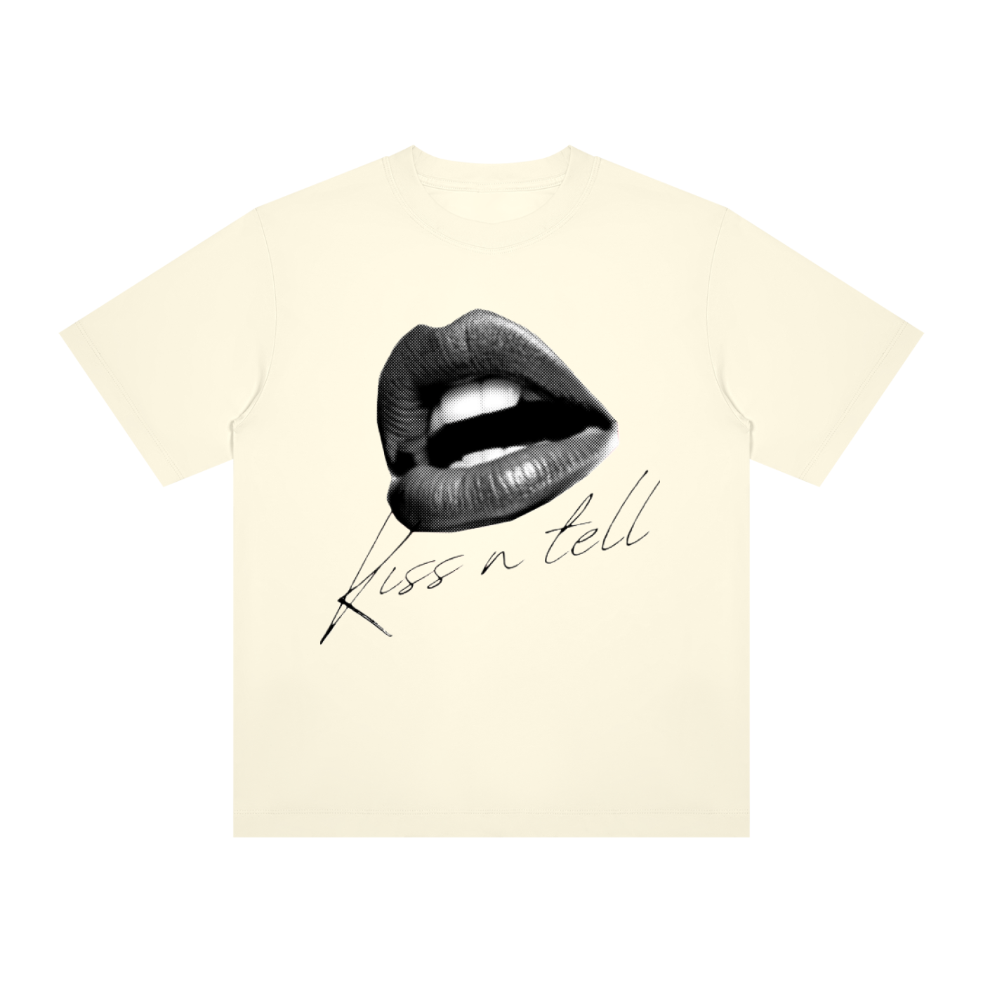 Kiss N Tell Crewneck T-Shirt