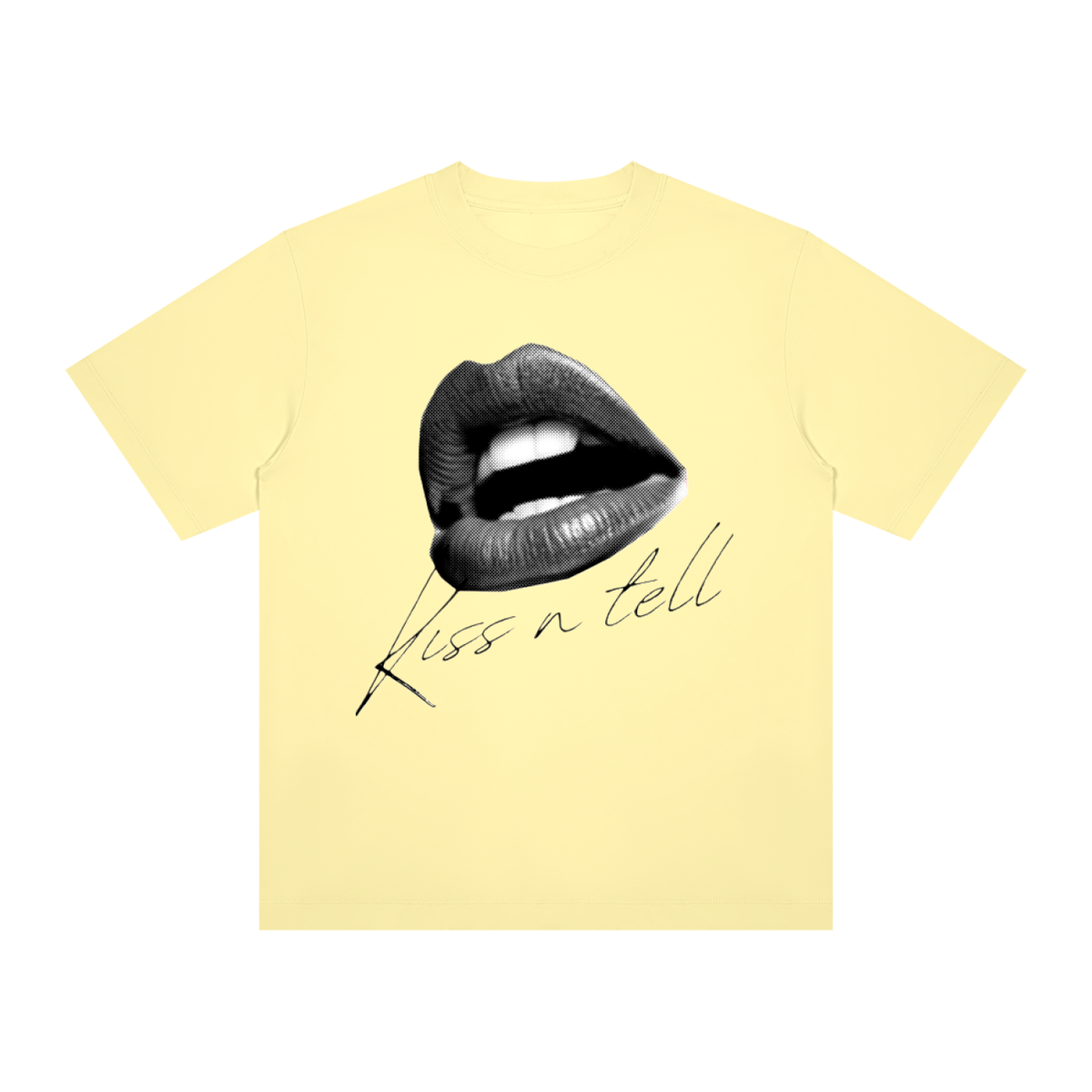 Kiss N Tell Crewneck T-Shirt